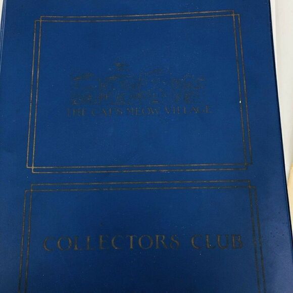 Vintage Cat's Meow Collector's Club Catalog Buying List 1990-94 Shelf Sitters - Picture 2 of 12